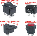 14-Piece Switch Kit for Power Wheels Kids Ride-On Toy Replacement Parts Magic Cars 2
