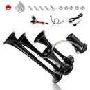 150dB 12V Train Air Horn Kit with 4 Speakers and Push Button Control Magic Cars 0