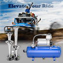 150DB Train Horn Kit with 12V Air Compressor and 1.6 Gallon Tank for Trucks and SUVs Magic Cars 2
