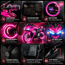 12V Pink Ride-On Motorcycle for Kids - Perfect for Boys and Girls