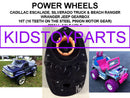 15t 16t 17t Solid Axle Gearbox Compatible with Power Wheels Silverado Gravedigger Arctic Magic Cars 2