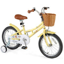 16 Inch Adjustable Kids Bicycle with Reflectors and Bell for Children Ages 4-7 Magic Cars Variant 0