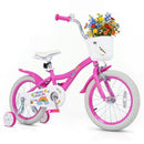 16-Inch Spring Party Pink Girls Bike with Basket for Ages 4-7 Magic Cars Variant 0