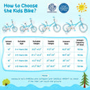 16-Inch Girls Bicycle with Training Wheels and Basket for Ages 4-7 Magic Cars 4
