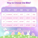 Purple 16-Inch Girls Bike with Streamers and Front Basket for Ages 4-7 Magic Cars 3
