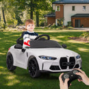 BMW M4 Coupe Electric Ride-On Car for Kids with 12V Battery and Dual 25W Motors