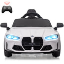BMW M4 Coupe Electric Ride-On Car for Kids with 12V Battery and Dual 25W Motors