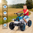 6V Off-Road Electric ATV Ride-On Car for Kids with Rechargeable Battery and Music