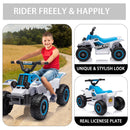 6V Electric Off-Road ATV Quad for Kids with Rechargeable Battery and Music