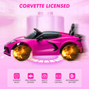 12V Official Licensed Electric Sports Car Ride-On for Kids – Interactive Dashboard