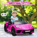 12V Official Licensed Electric Sports Car Ride-On for Kids – Interactive Dashboard