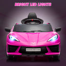 12V Official Licensed Electric Sports Car Ride-On for Kids – Interactive Dashboard