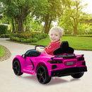 12V Official Licensed Electric Sports Car Ride-On for Kids – Interactive Dashboard