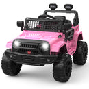 12V Children’s Electric Ride-On Truck with Parental Remote and Spring Suspension