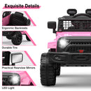 12V Children’s Electric Ride-On Truck with Parental Remote and Spring Suspension