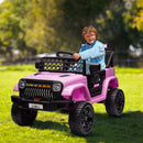 12V Kids Electric Ride-On Truck with Remote Control, LED Lights, and Music