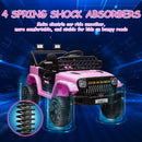 12V Kids Electric Ride-On Truck with Remote Control, LED Lights, and Music