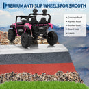 24V Remote-Controlled 4WD Electric UTV for Older Kids - 2-Seater Ride-On Car