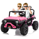 24V Remote-Controlled 4WD Electric UTV for Older Kids - 2-Seater Ride-On Car