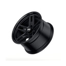 17" Black 17x9 Wheel with 5x5 Bolt Pattern for Wrangler JK/JL/Gladiator - +12mm Offset Magic Cars 7