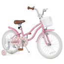 18 Inch Kids Bike with Training Wheels and Basket for Boys and Girls Ages 4-8 Magic Cars Variant 0