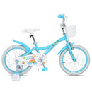 Spring Party Blue 18-Inch Girls Bike with Basket for Ages 4-8 Magic Cars 3