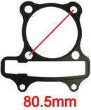 180cc GY6 Cylinder Head & Base Gasket - image 2