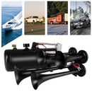 180db Air Horn Kit with 0.8 Gallon Air Compressor Super Loud Train Horn Magic Cars 3