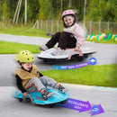 18V Electric Ride-On Go Kart for Kids with Racing Speed, LED Lights, and Music Magic Cars 11