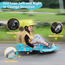 18V Electric Ride-On Go Kart for Kids with Racing Speed, LED Lights, and Music Magic Cars 6