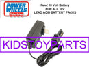18V Power Wheels Lead Acid Battery Charger for Cars Trucks and Jeeps Magic Cars 0