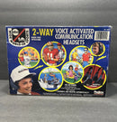 1989 ABC Sports Headsets with Microphones 4883 NIB Magic Cars Variant 0