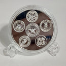 1990-1991 Desert Storm Veteran Kuwait War Silver Tribute Magic Cars 1