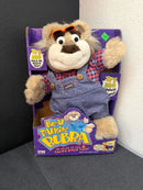1997 Bubba Plush Bear with Realistic Talking Feature in Original Packaging Magic Cars Variant 0
