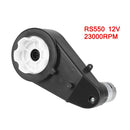 12V RS550/RS390 Electric Motor with Gearbox Replacement 12000-20000 RPM for Kids Toys Magic Cars 20