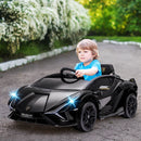 12V Kids Electric Ride-On Lamborghini Sian Car Toy with Remote Control