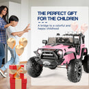 24V 2-Seater Kids Ride-On Truck Car with 2×200W Motors, Remote Control, LED Lights, and 3 Speeds Magic Cars 25