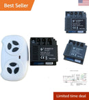 2.4G Bluetooth Remote Control and JR1958RX 2S Receiver Kit for Kids Ride-On Cars Magic Cars 0