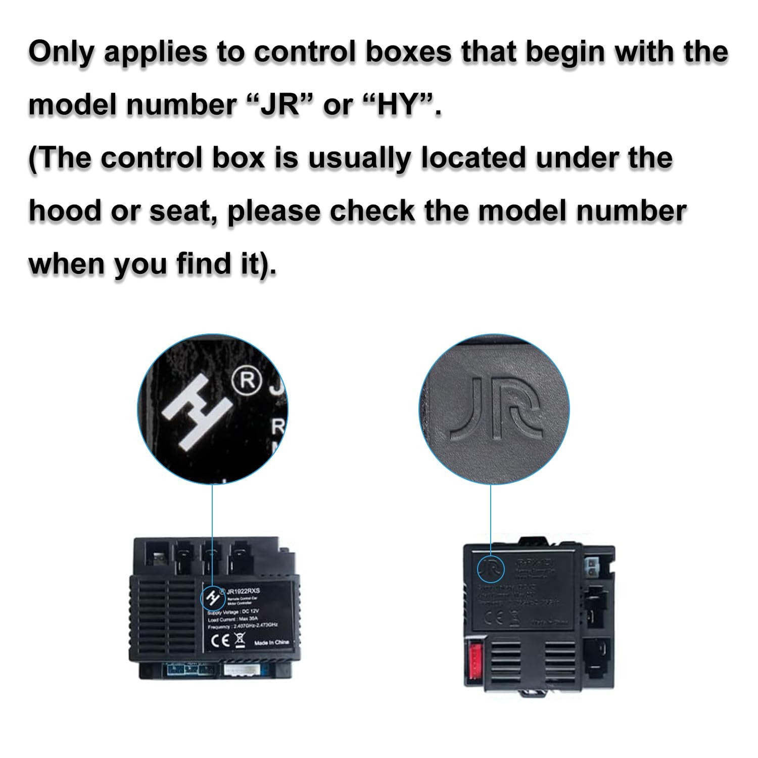 2.4G Bluetooth Remote Control Remote for Ride On Car Controller ...