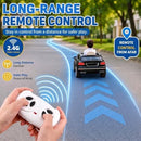 2.4GHz Remote-Controlled Electric Car for Kids, White 12V RC Vehicle Magic Cars 4