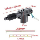 Heavy Duty 12 Volt Dual Wire Black Car Door Lock Actuator Motor Magic Cars 7