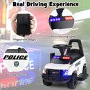 2-in-1 6V Kids Ride-On Police Car and Toddler Push Car with Megaphone, Siren, and Music Magic Cars 8