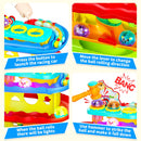 LIGHT-UP 2 IN 1 BALL DROP AND RACING CAR GARAGE RAMP TOY FOR TODDLERS AGES 1-5 Magic Cars 8