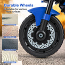 2-in-1 Kids Electric Motorcycle with Detachable Training Wheels, Headlight, and Horn Magic Cars 7