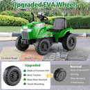 2-in-1 Kids 12V Battery-Powered Ride-On Tractor with Remote Control Magic Cars 5