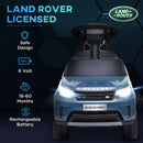 Licensed Land Rover 6V Ride-On Car with Sliding Function and Blue Lights Magic Cars 5