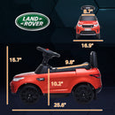 Licensed 6V Red Land Rover Ride-On Sliding Car for Kids Magic Cars 1