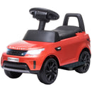Licensed 6V Red Land Rover Ride-On Sliding Car for Kids Magic Cars 3