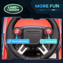 Licensed 6V Red Land Rover Ride-On Sliding Car for Kids Magic Cars 6