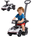 2-in-1 Licensed Toddler Ride-On Push and Sliding Car with Manual Music Features Magic Cars 0